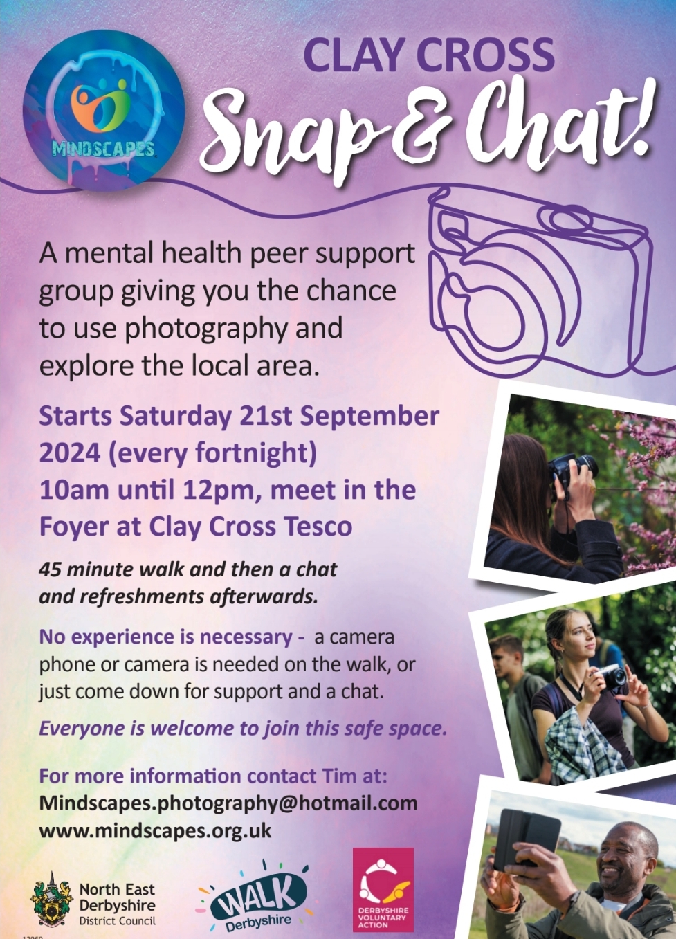 Clay Cross Snap n Chat Wellbeing Group