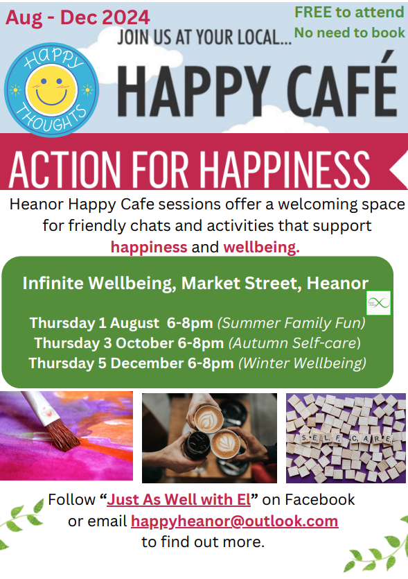 Action for Happiness Cafe Heanor, free to attend