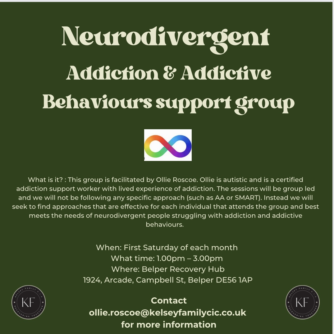 Neurodivergent Addiction and Addictive Behaviours support group