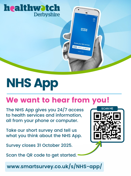 Healthwatch Derbyshire NHS app
