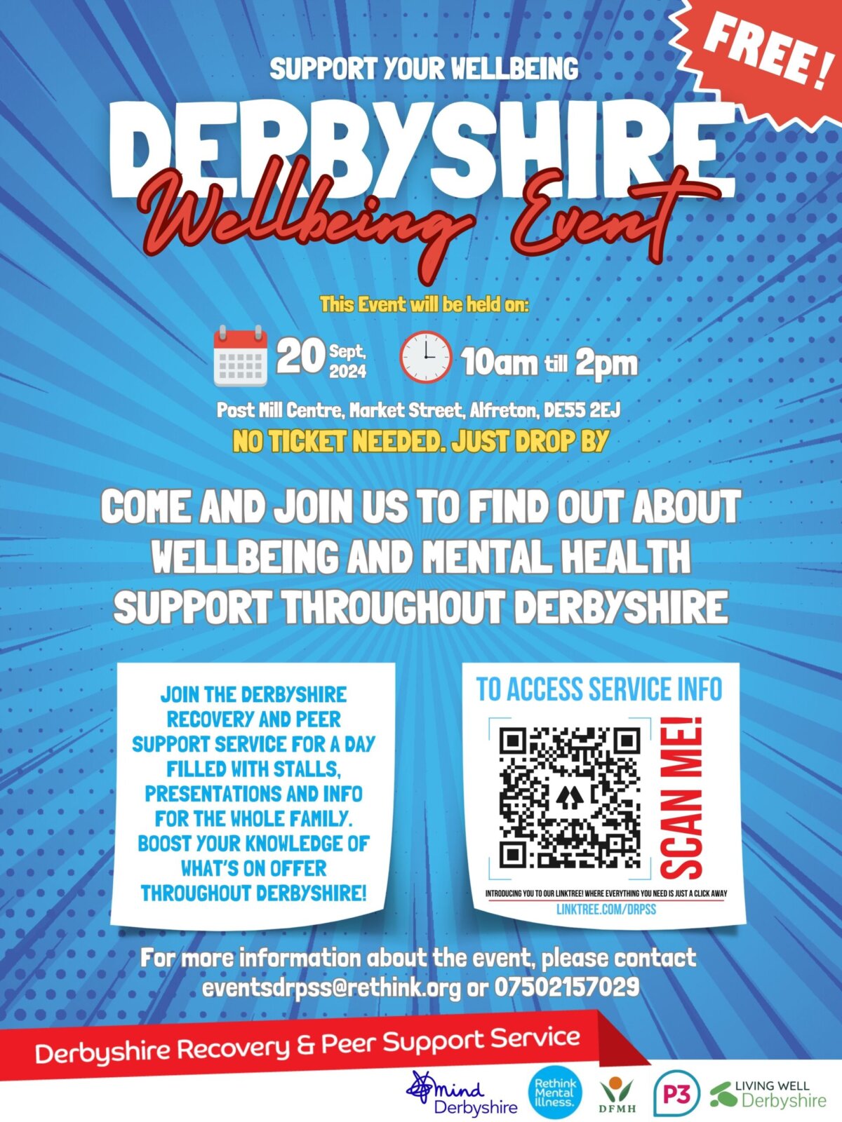 Derbyshire well-being event